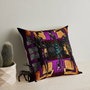 Aberto Design Cojín Multicolor 43 x 43 cm con Relleno de Silicona